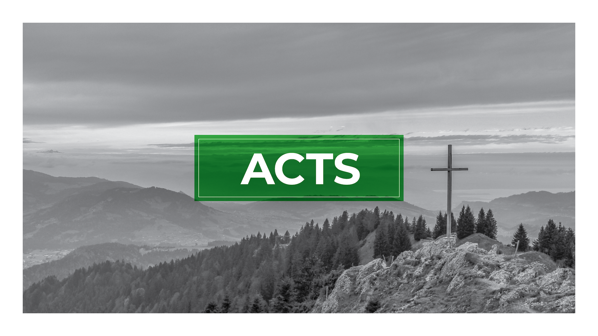 Acts: Week 1
